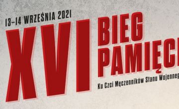 XVI Bieg Pamięci Ku Czci Męczenników Stanu Wojennego