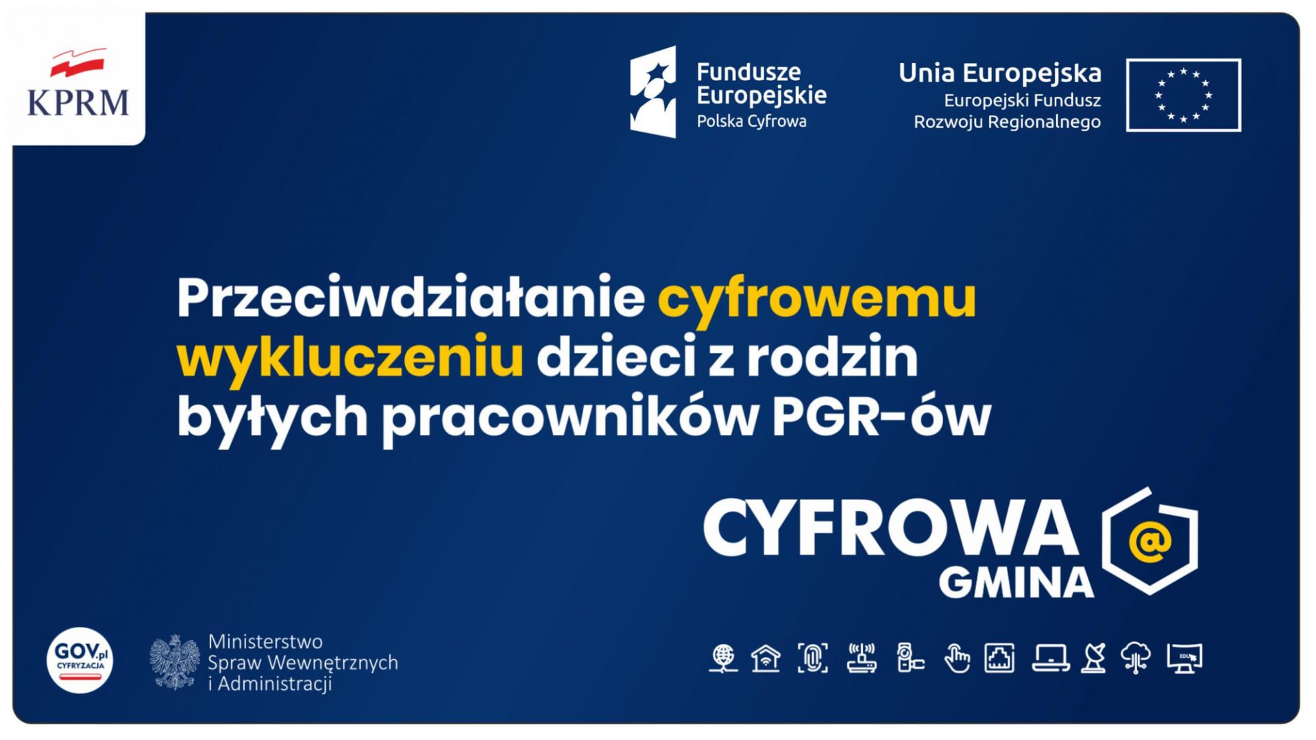 grafika dotycząca programu Cyfrowa Gmina