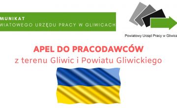 Apel PUP w Gliwicach do pracodawców