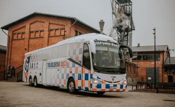 Knurów przystankiem dla autokaru Górnika Zabrze