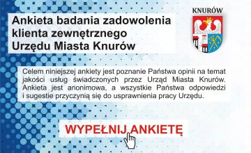 Oceń pracę Urzędu Miasta - wypełnij ankietę