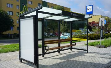 W mieście pojawiły się dwie nowe wiaty przystankowe