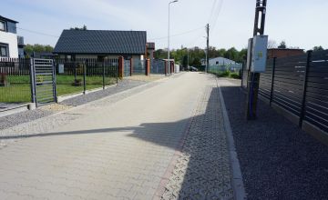 Krywałd z odnowioną ulicą Bojową