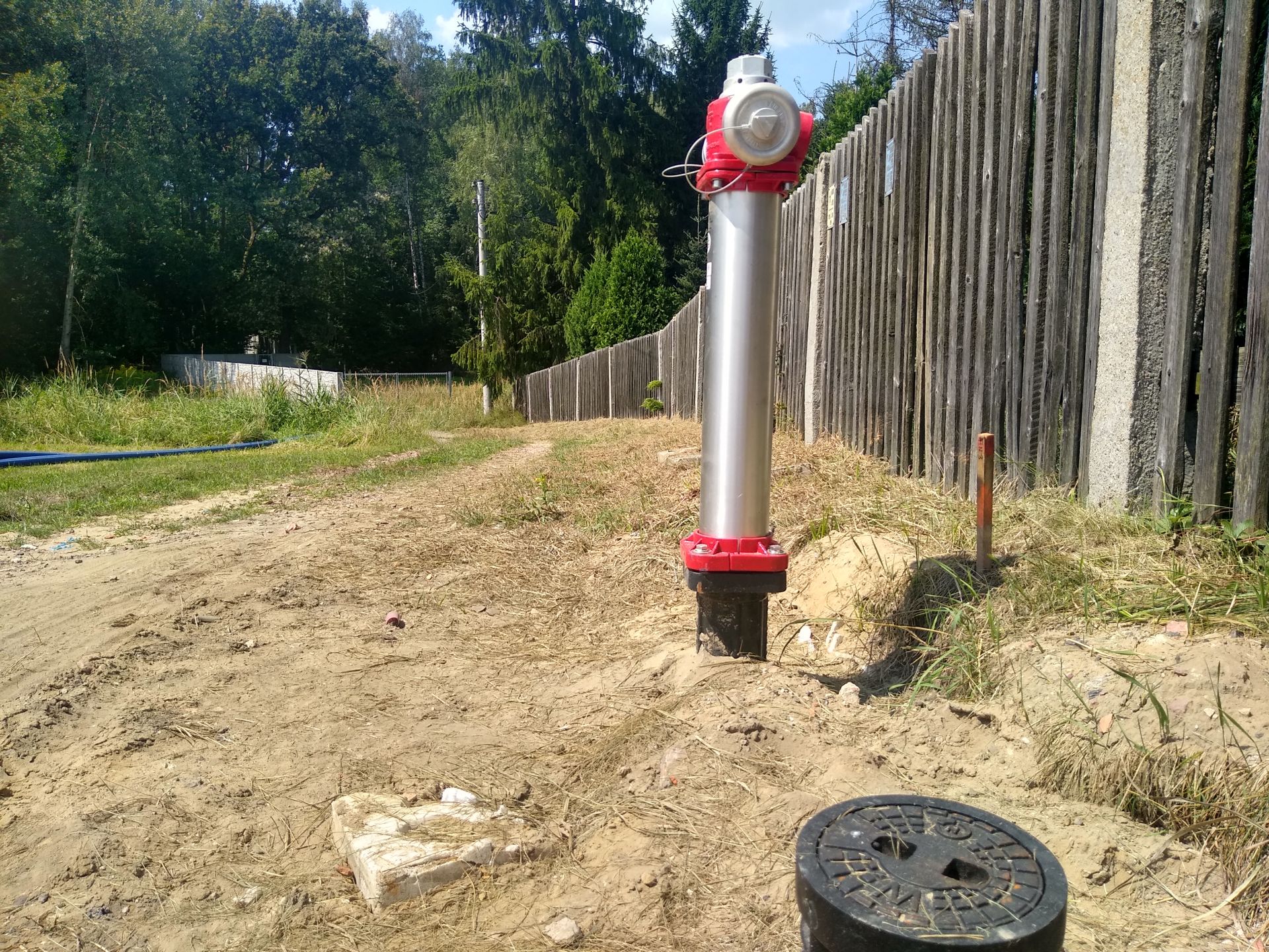 Ulica Polna przechodzi temont sieci wodne