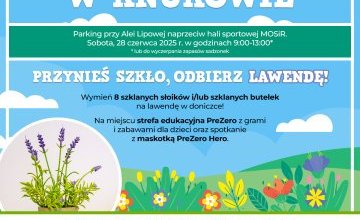 Oddaj szkło i odbierz lawendę – ekologiczna sobota w Knurowie