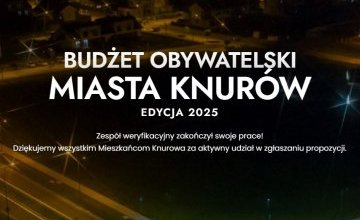 Budżet obywatelski - zakończona weryfikacja projektów