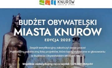 Budżet Obywatelski - ogłoszono projekty pod głosowanie