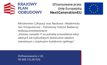 Zestawy do zdalnego nauczania dla uczniów – realizacja wskaźnika C12L