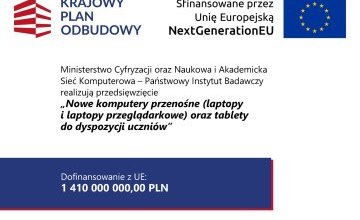 Nowe komputery przenośne dla uczniów – realizacja wskaźnika C15G