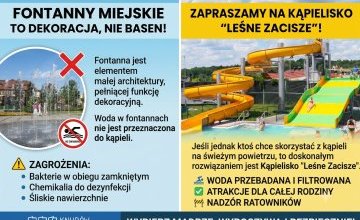 Fontanna miejska to nie basen!