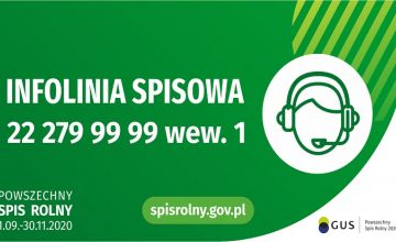 Spis rolny także przez telefon.