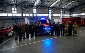 Przekazanie wozu bojowego OSP Szczygłowice (3)