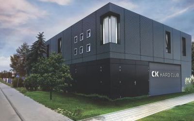 Wizualizacja CK Hard Club z zewnątrz
