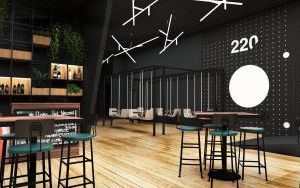 Wizualizacja CK Hard Club, strefa chillout