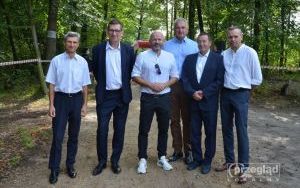 Przedstawiciele władz Knurowa obecni podczas wydarzenia