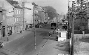 Ulica Niepodlegości - lata 70-te XX w.