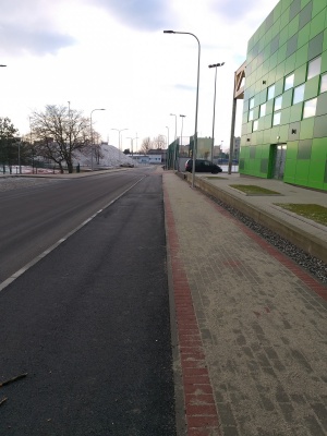 Budowa i modernizacja infrastruktury ruchu pieszego i rowerowego w ciągu ul. Aleja Lipowa w Knurowie (2)