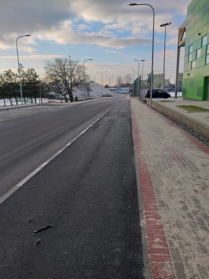 Budowa i modernizacja infrastruktury ruchu pieszego i rowerowego w ciągu ul. Aleja Lipowa w Knurowie (3)