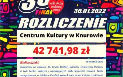 30 Finał WOŚP za nami