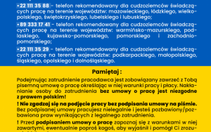 Rady dla obywateli Ukrainy zainteresowanych podjęciem zatrudnienia w Polsce (2)