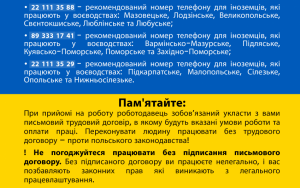 Rady dla obywateli Ukrainy zainteresowanych podjęciem zatrudnienia w Polsce (1)